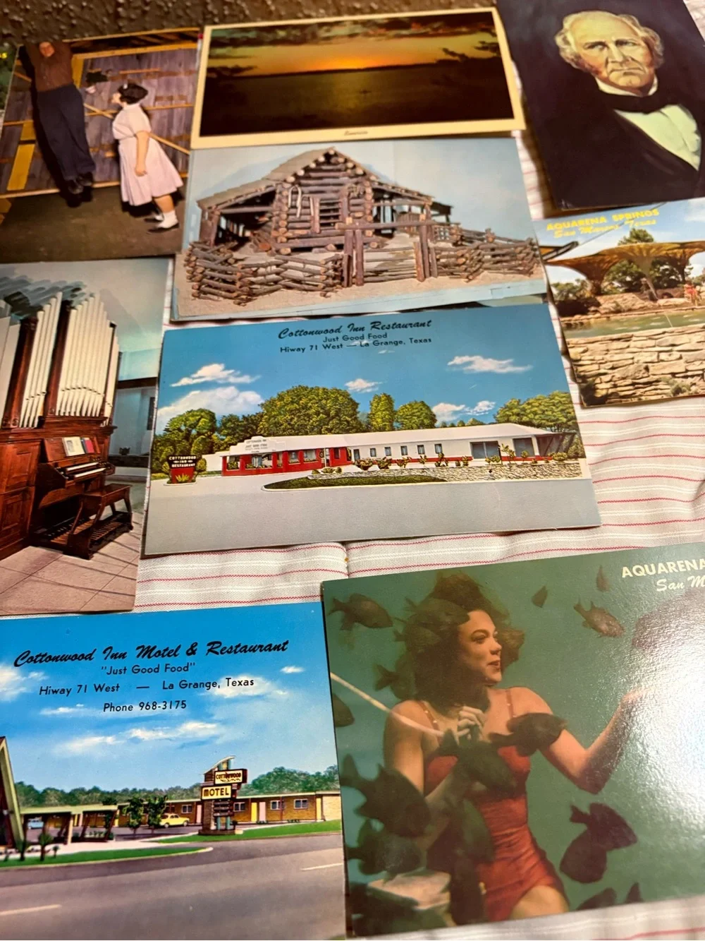 Vintage Postcard Lot - Colorful Travel Scenes